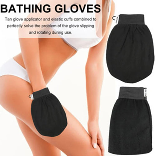 1PCS Bathing Gloves Shower Bath Scrub Glove Exfoliating Body Scrub Facial Tan Massage Mitt Removalexfoliate Peeling Glove